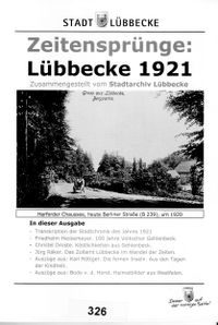 0326 - Zeitenspr&uuml;nge - L&uuml;bbecke 1921