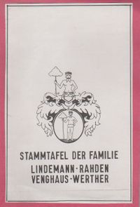 0028 - Stammtafel der Fam. Lindemann Rahden 1995